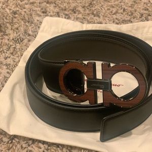 salvatore ferragamo men belt size 42 really 38